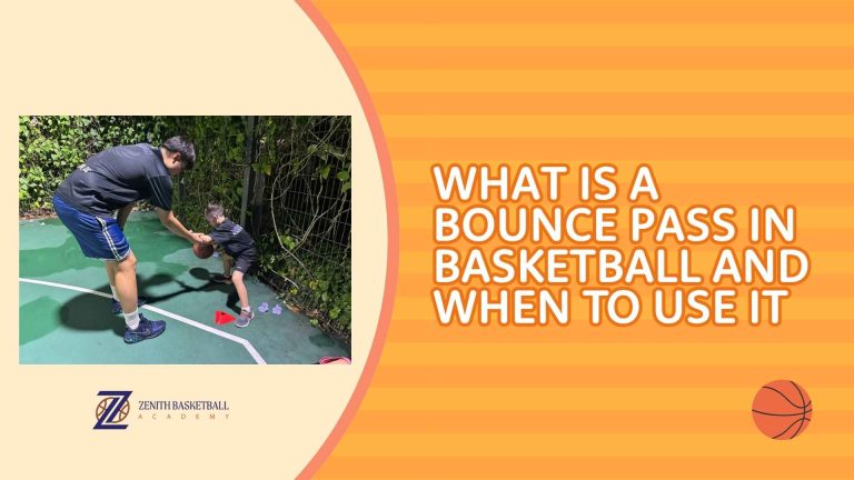 What Is A Bounce Pass In Basketball And When To Use It